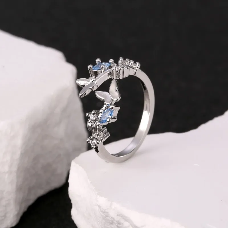 ALI THE FOX Alloy Rings Women's-3