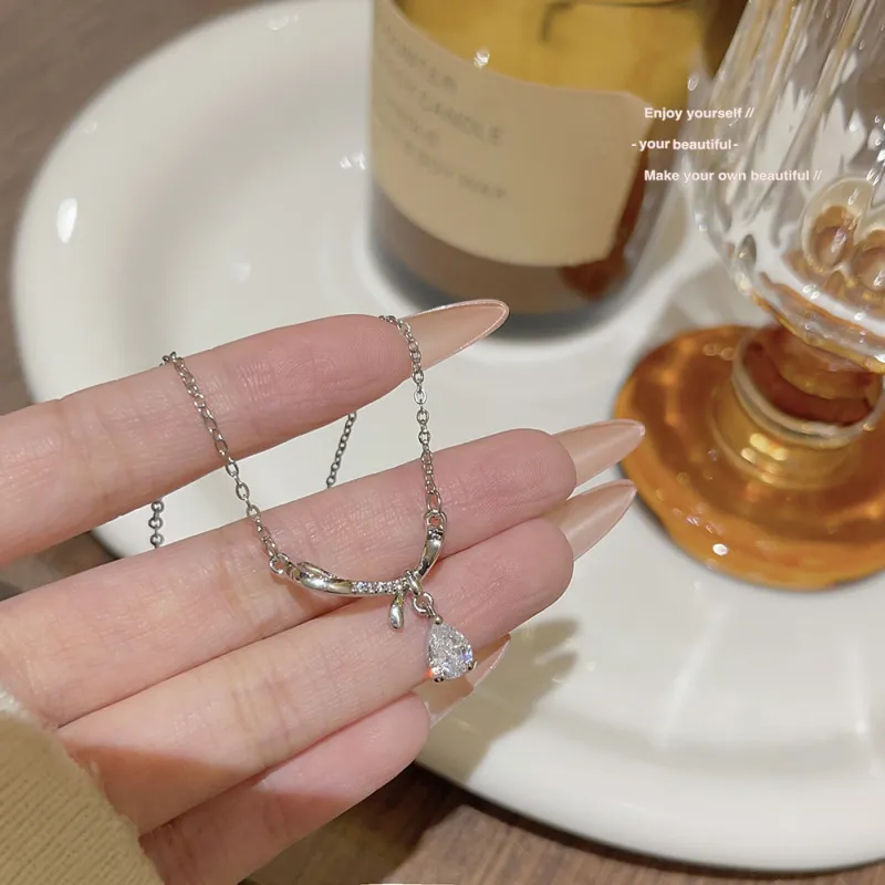 ALI THE FOX Titanium Steel Necklaces Women's-1