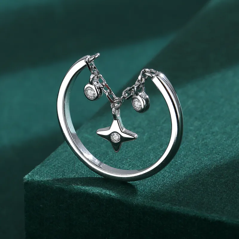ALI THE FOX S925 Silver Rings Women's-5