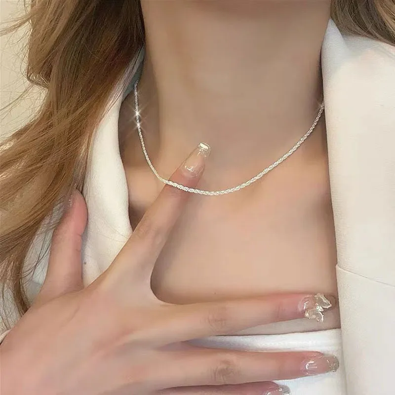 ALI THE FOX Titanium Steel Necklaces Women's-1