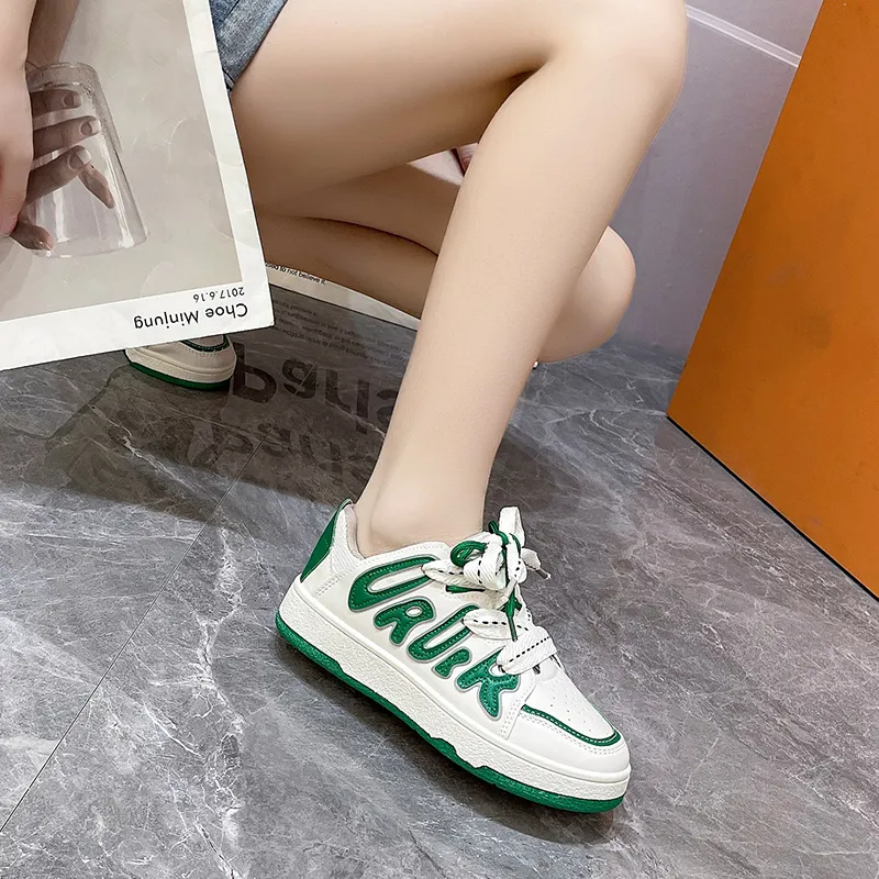 KLAOSD Anti Slip Wear Resistant Low Top Skateboard Shoes Women's-7
