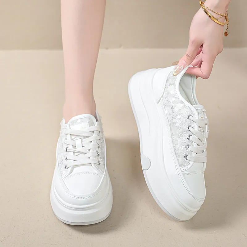 KLAOSD Anti Slip Wear Resistant Low Top Skateboard Shoes Women's-4