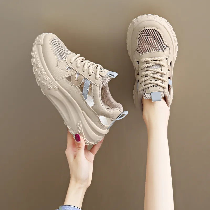 KLAOSD Anti Slip Wear Resistant Low Top Casual Shoes Women's-2