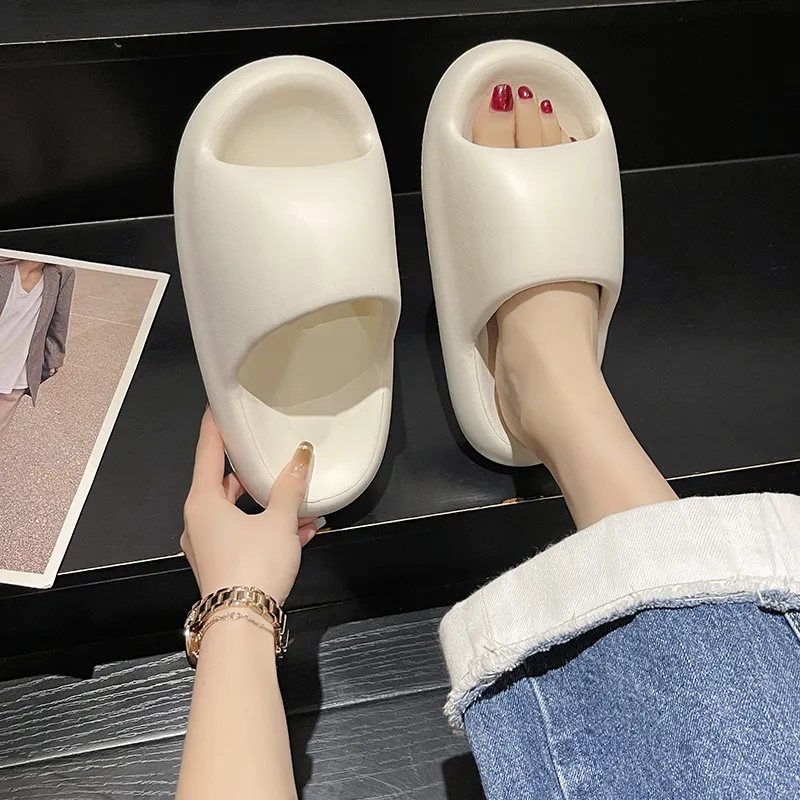 KLAOSD Quiet Slip Resistant Abrasion Resistant Slide Slippers Women's-6