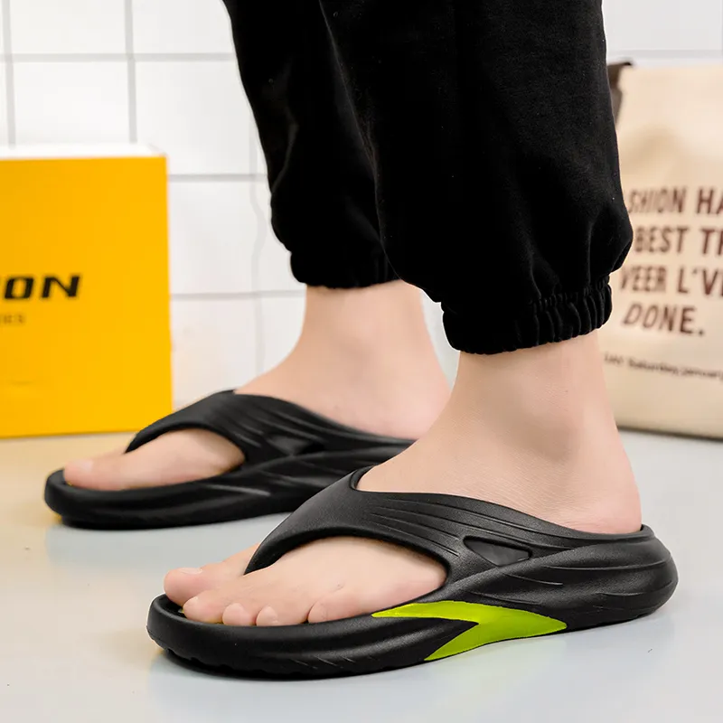 KLAOSD Odor Resistant Abrasion Resistant Slip Resistant Flip Flops Men's-9