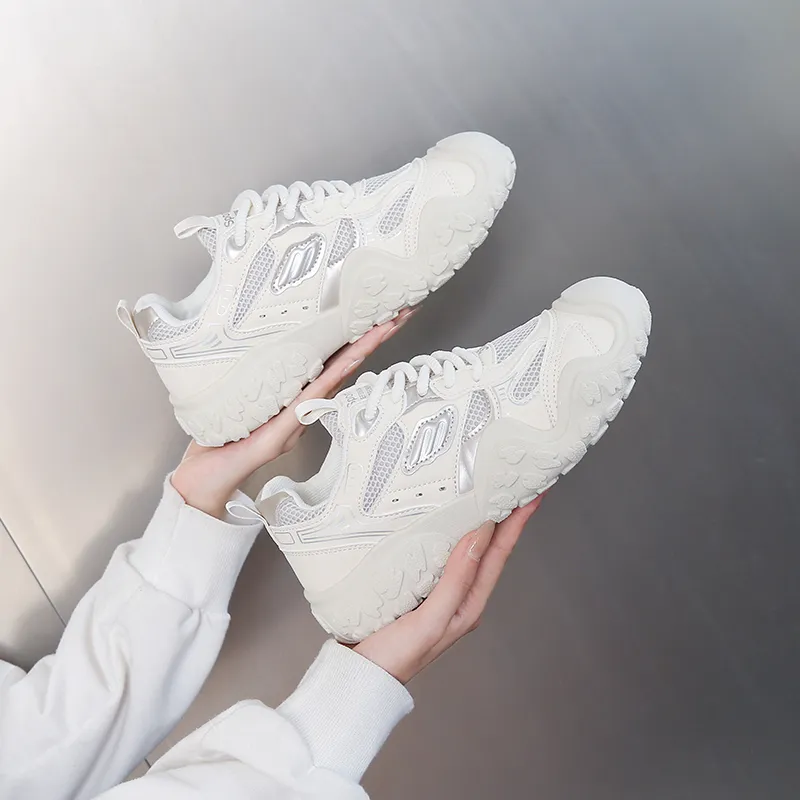KLAOSD Slip Resistant And Breathable Low Top Chunky Sneakers Women's-12