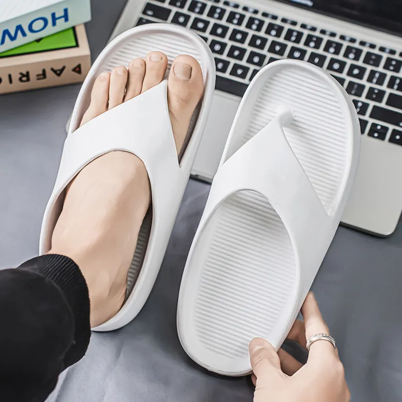 KLAOSD EVA Abrasion Resistant Slip Resistant Flip Flops Unisex-7