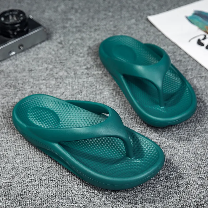 KLAOSD Odor Resistant Abrasion Resistant Slip Resistant Flip Flops Unisex-14