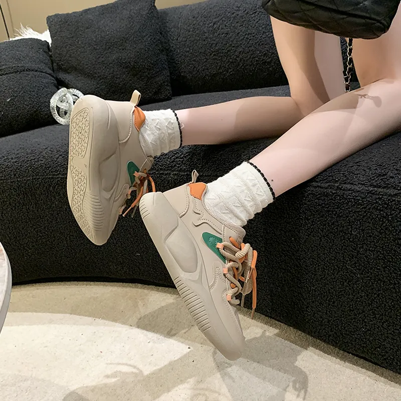 KLAOSD Slip Resistant Cushioning Abrasion Resistant Low Top Casual Shoes Women's-9