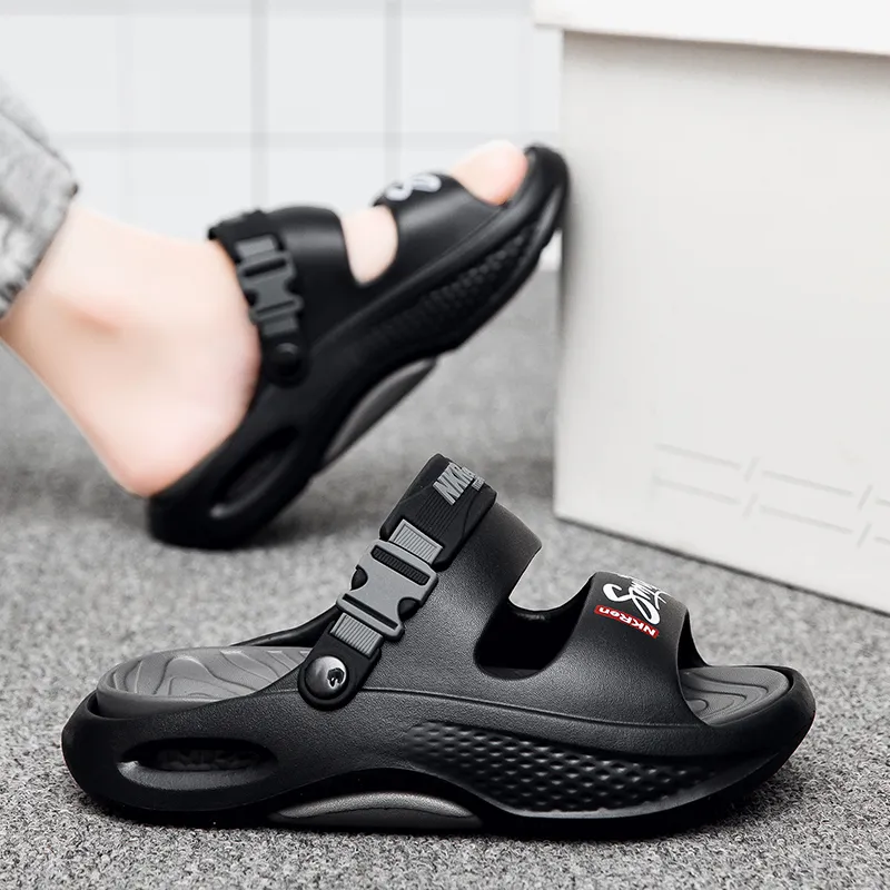 KLAOSD Odor Resistant, Abrasion Resistant Cushioning Slide Slippers Men's-12