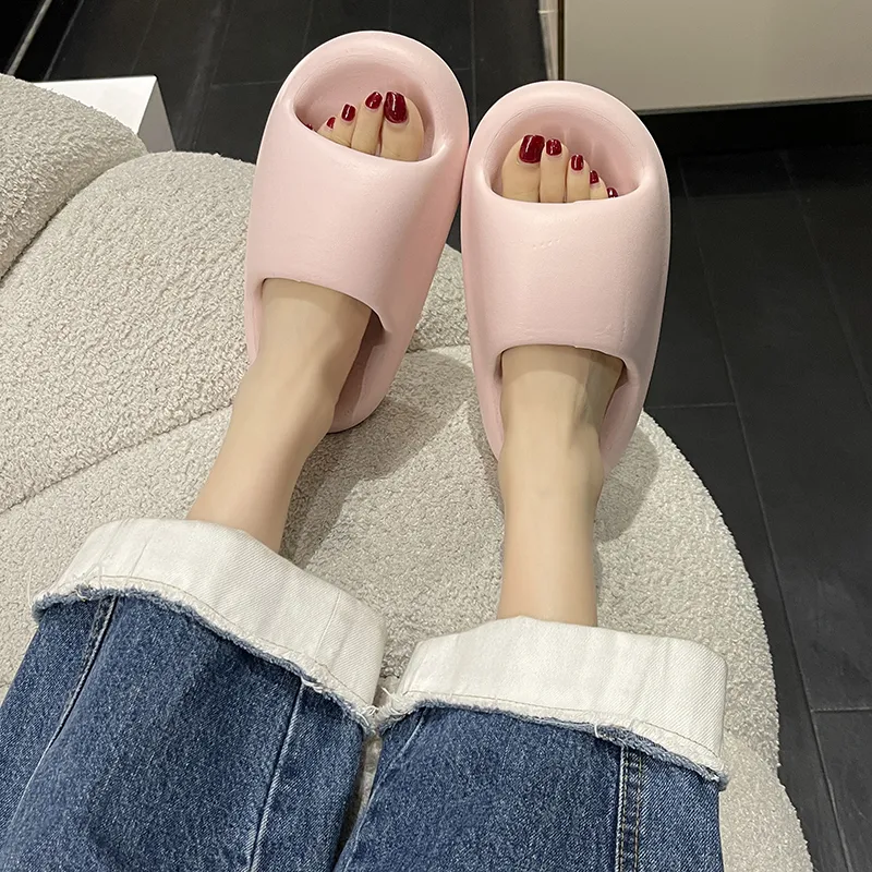KLAOSD Quiet Slip Resistant Abrasion Resistant Slide Slippers Women's-11