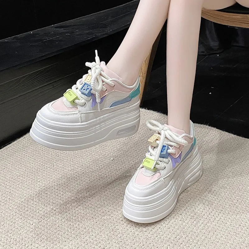 KLAOSD Anti Slip Wear Resistant Low Top Skateboard Shoes Women's-9