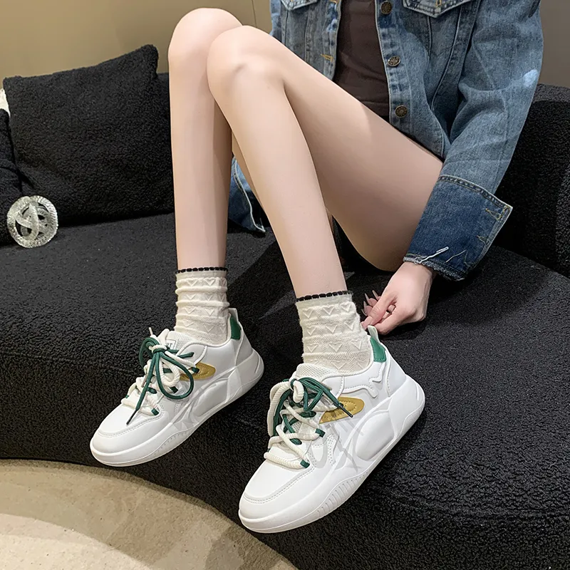 KLAOSD Slip Resistant Cushioning Abrasion Resistant Low Top Casual Shoes Women's-2