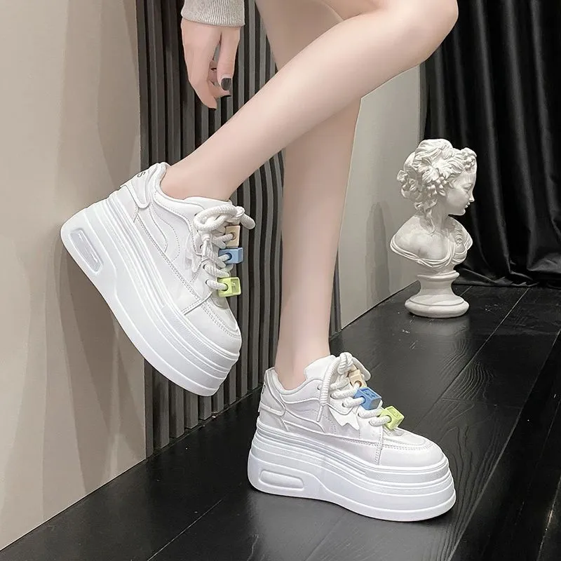 KLAOSD Anti Slip Wear Resistant Low Top Skateboard Shoes Women's-4