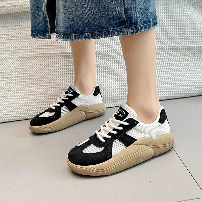 KLAOSD Anti Slip Wear Resistant Low Top Skateboard Shoes Women's-5