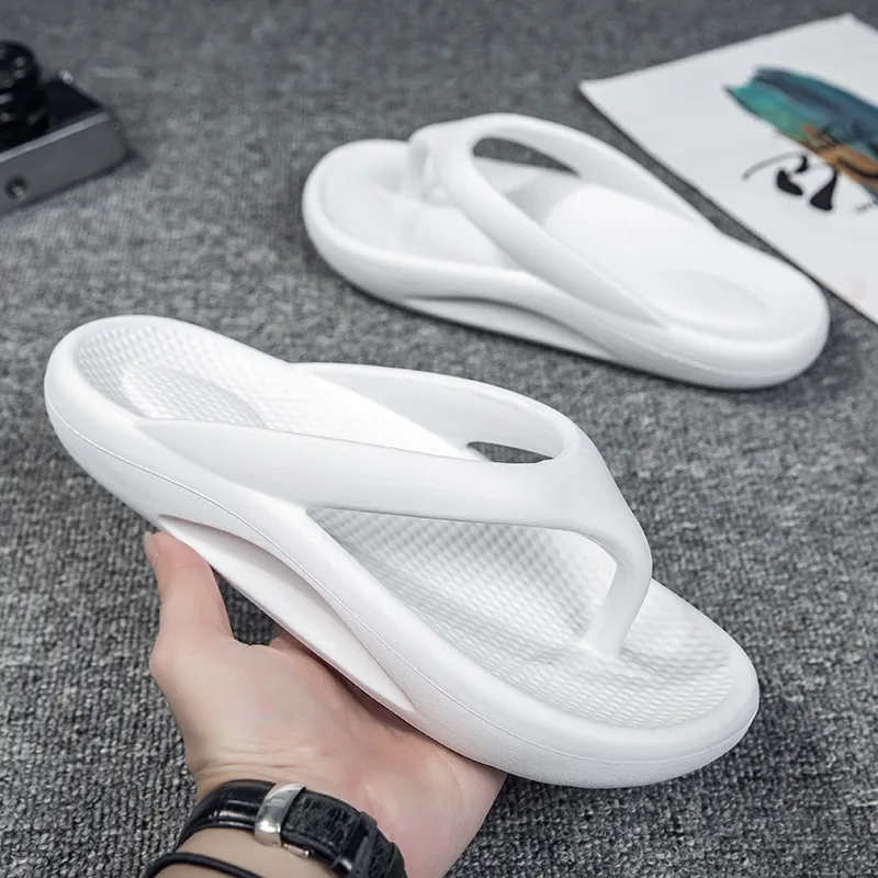 KLAOSD Odor Resistant Abrasion Resistant Slip Resistant Flip Flops Unisex-6