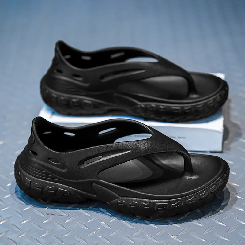 KLAOSD Quiet Odor Resistant Abrasion Resistant Flip Flops Men's-8