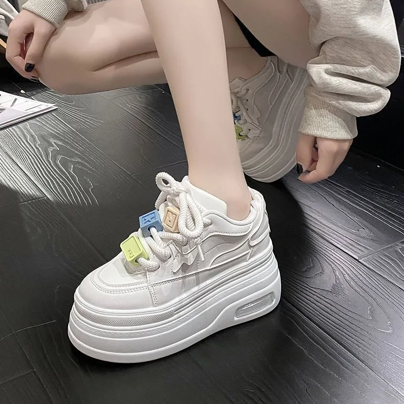 KLAOSD Anti Slip Wear Resistant Low Top Skateboard Shoes Women's-5