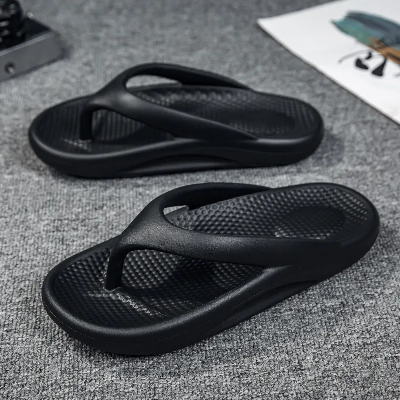 KLAOSD Odor Resistant Abrasion Resistant Slip Resistant Flip Flops Unisex-1
