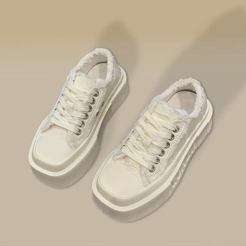 KLAOSD Anti Slip Wear Resistant Low Top Skateboard Shoes Women's-4