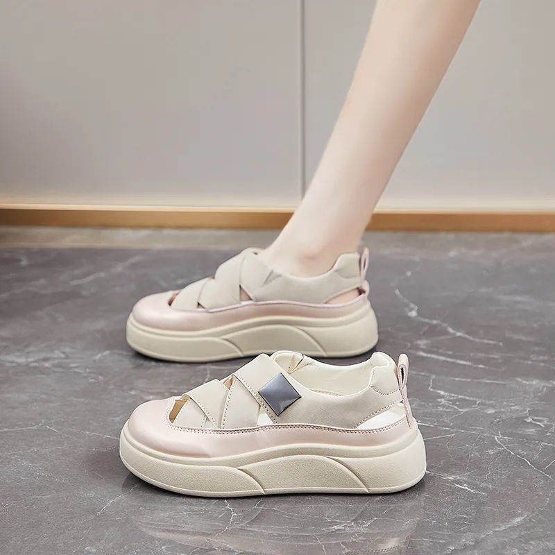 KLAOSD Anti Slip Wear Resistant Low Top Casual Shoes Women's-3