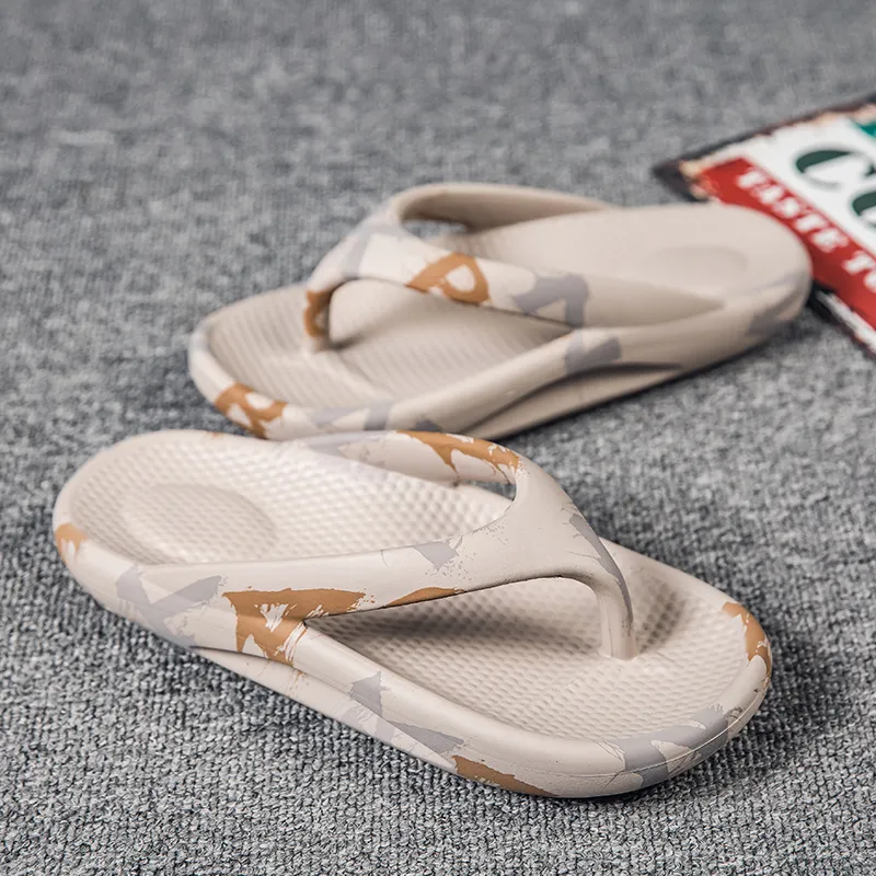 KLAOSD Odor Resistant Abrasion Resistant Slip Resistant Flip Flops Unisex-17