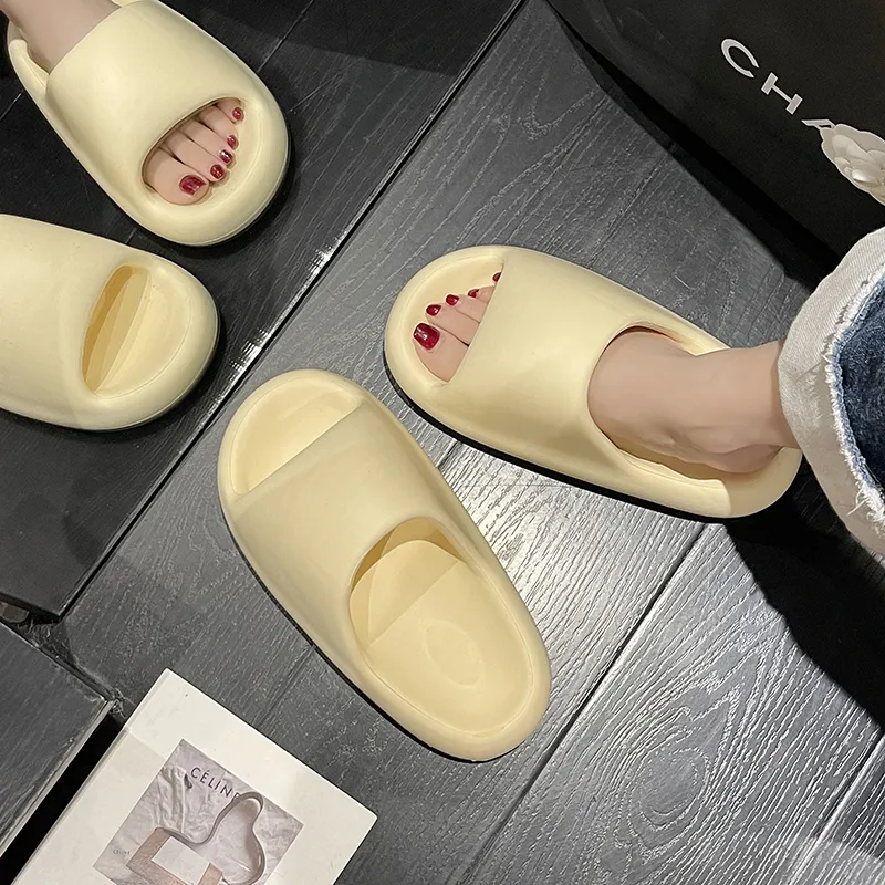 KLAOSD Quiet Slip Resistant Abrasion Resistant Slide Slippers Women's-15