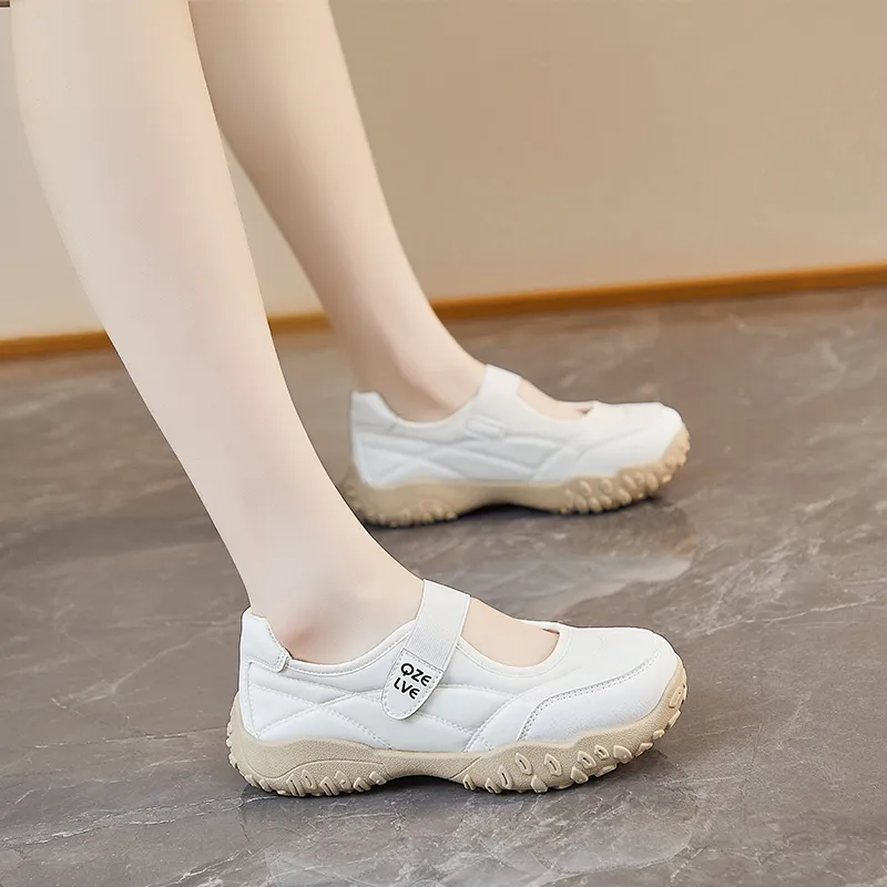 KLAOSD Anti Slip Wear Resistant Low Top Casual Shoes Women's-4
