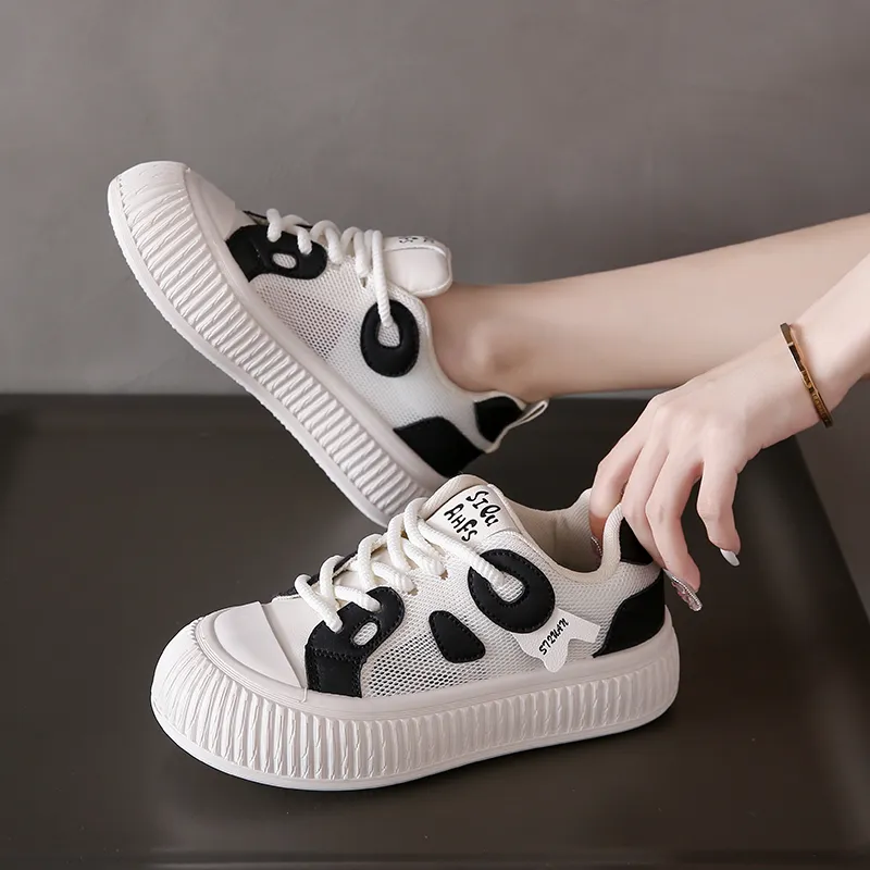 KLAOSD Anti Slip Wear Resistant Low Top Skateboard Shoes Women's-2