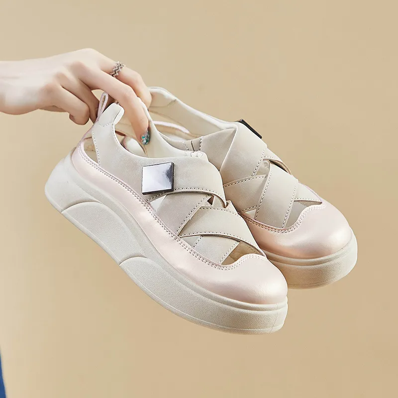 KLAOSD Anti Slip Wear Resistant Low Top Casual Shoes Women's-1