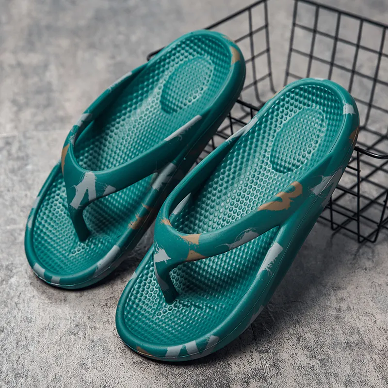 KLAOSD Odor Resistant Abrasion Resistant Slip Resistant Flip Flops Unisex-21