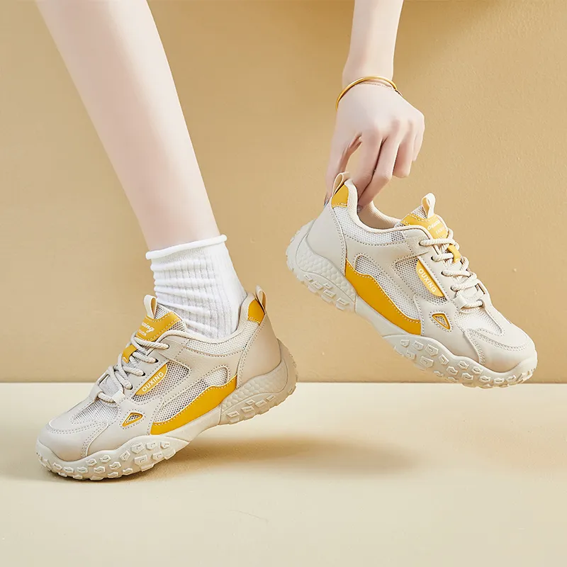 KLAOSD Anti Slip Wear Resistant Low Top Casual Shoes Women's-4