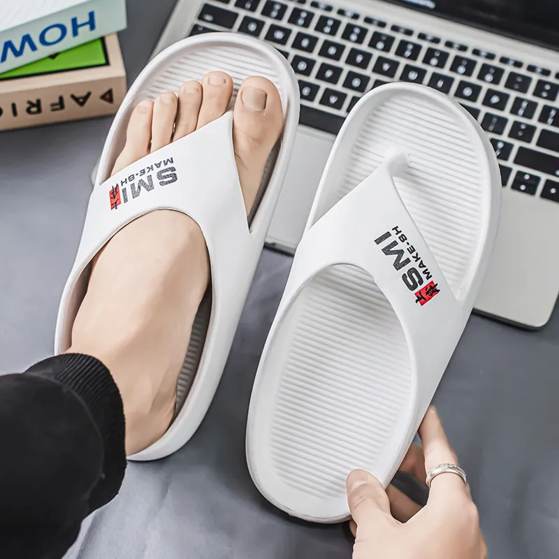 KLAOSD EVA Abrasion Resistant Slip Resistant Flip Flops Unisex-9