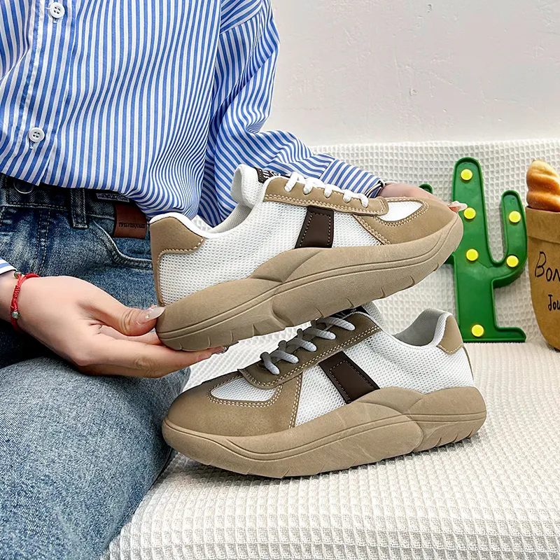 KLAOSD Anti Slip Wear Resistant Low Top Skateboard Shoes Women's-14