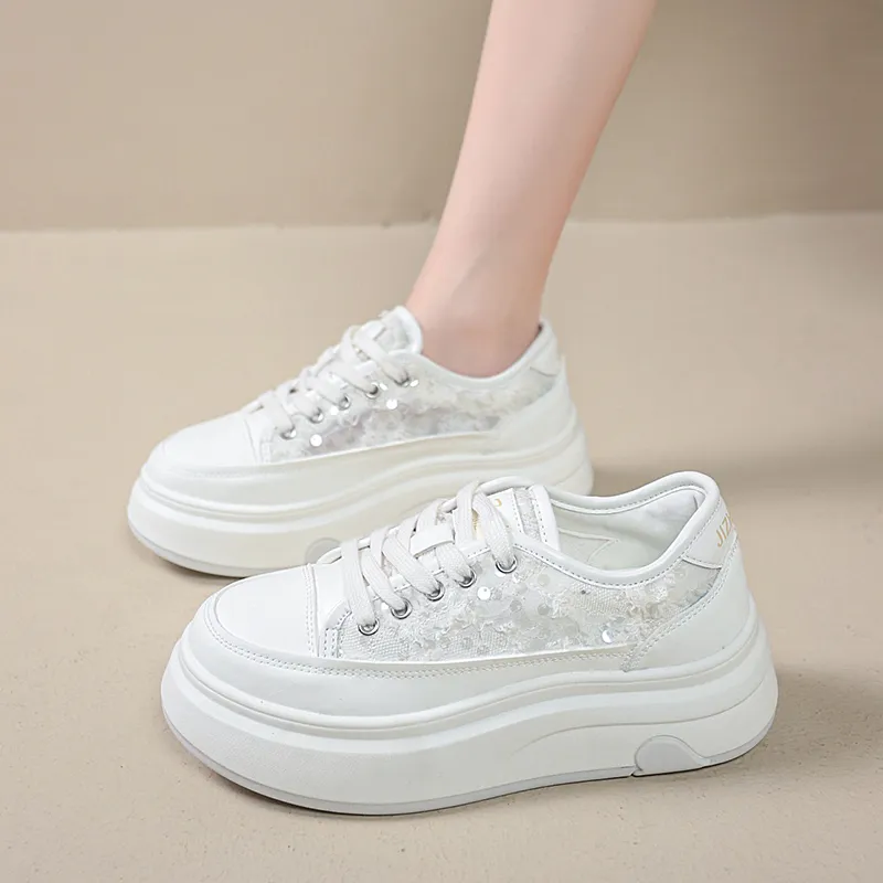 KLAOSD Anti Slip Wear Resistant Low Top Skateboard Shoes Women's-1