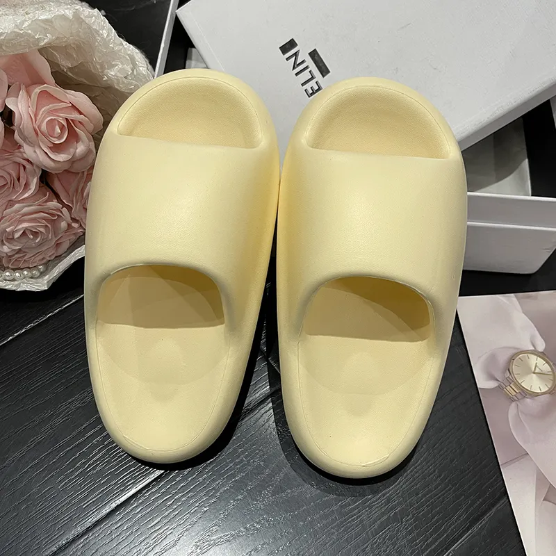 KLAOSD Quiet Slip Resistant Abrasion Resistant Slide Slippers Women's-18