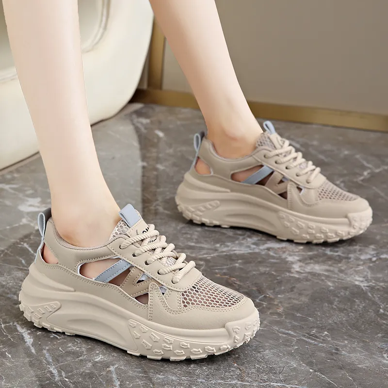 KLAOSD Anti Slip Wear Resistant Low Top Casual Shoes Women's-3