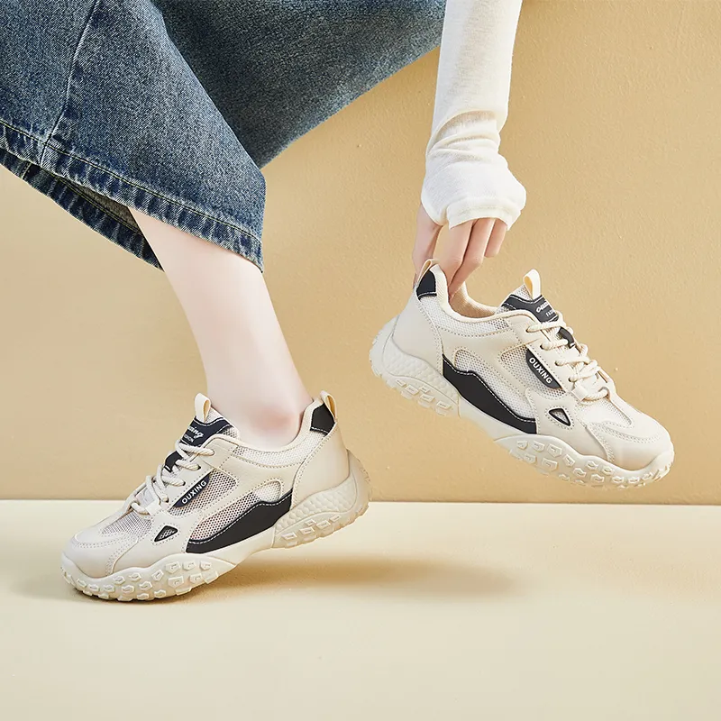 KLAOSD Anti Slip Wear Resistant Low Top Casual Shoes Women's-16