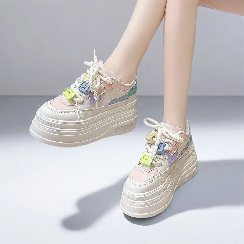 KLAOSD Anti Slip Wear Resistant Low Top Skateboard Shoes Women's-7