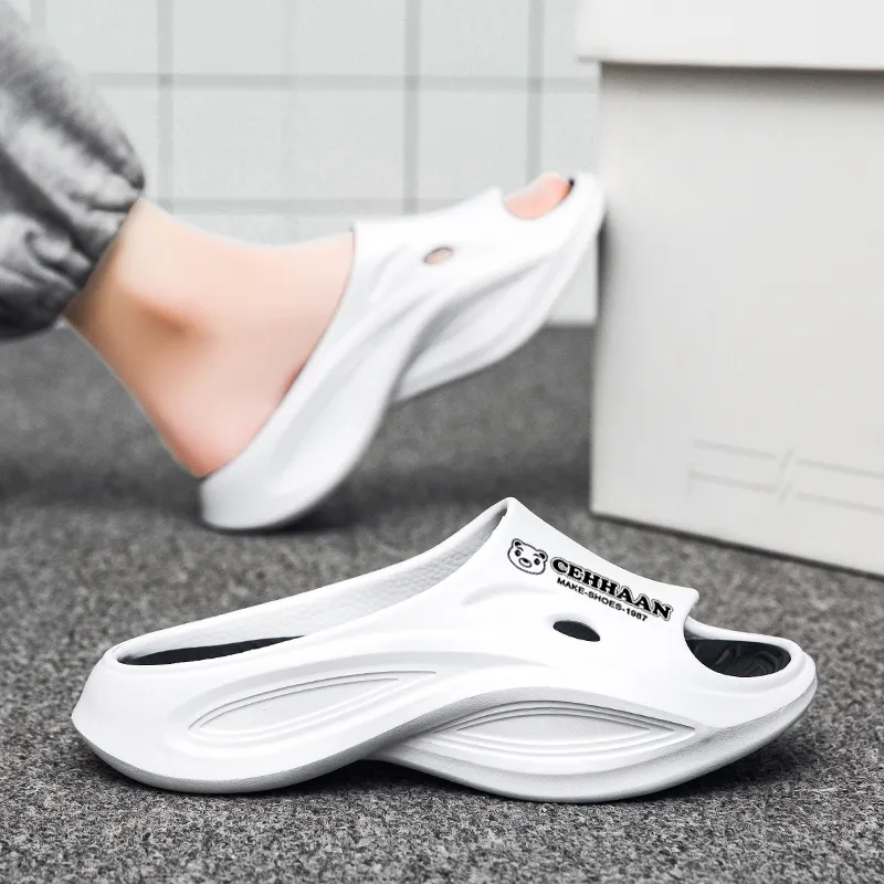 KLAOSD Slip Resistant Cushioning Slide Slippers Men's-7
