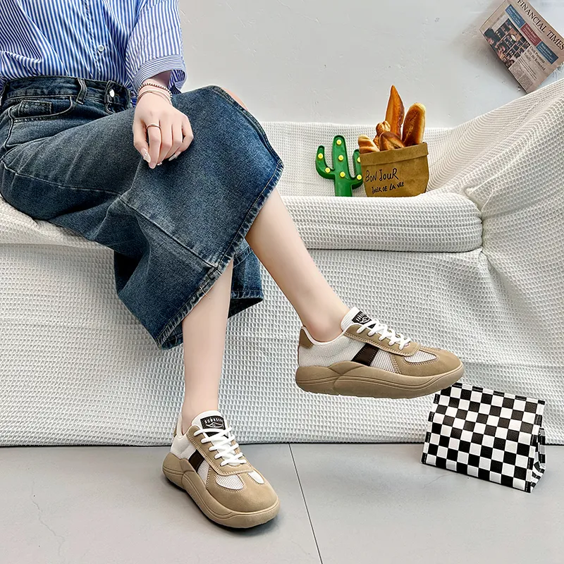 KLAOSD Anti Slip Wear Resistant Low Top Skateboard Shoes Women's-15