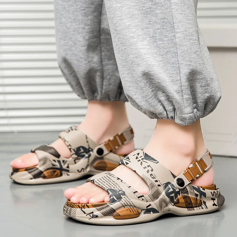 KLAOSD Slip Resistant Abrasion Resistant Slide Slippers Men's-9