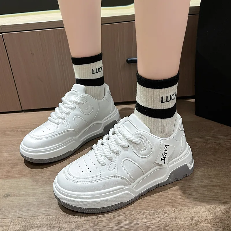 KLAOSD Anti Slip Wear Resistant Low Top Skateboard Shoes Women's-11