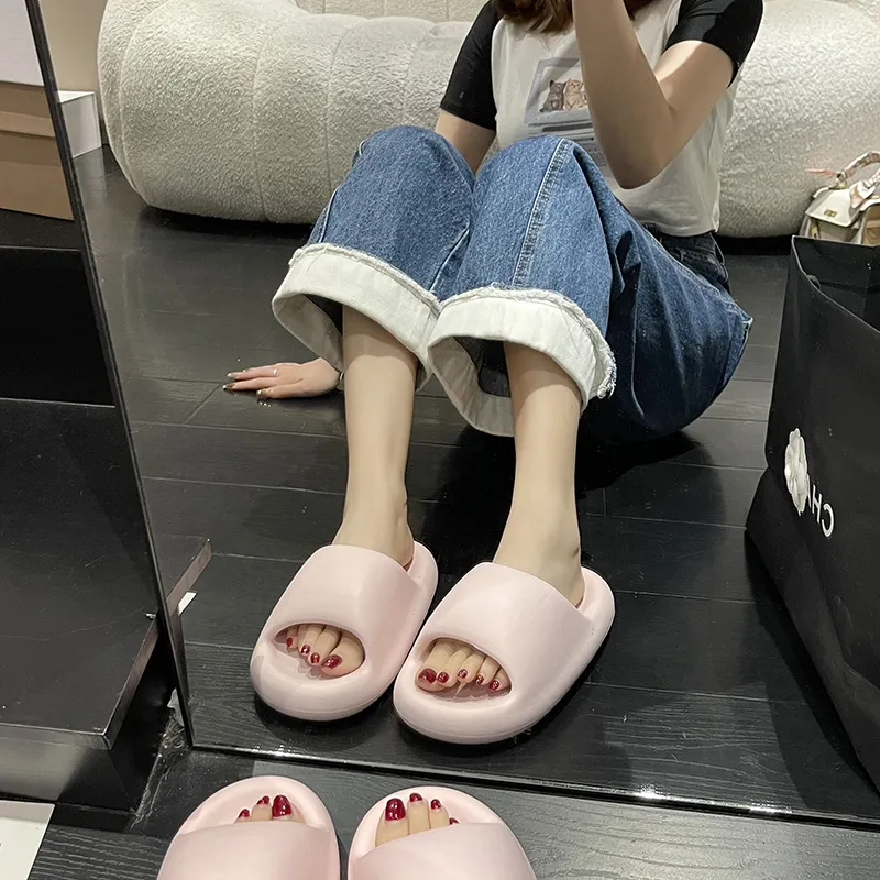 KLAOSD Quiet Slip Resistant Abrasion Resistant Slide Slippers Women's-13