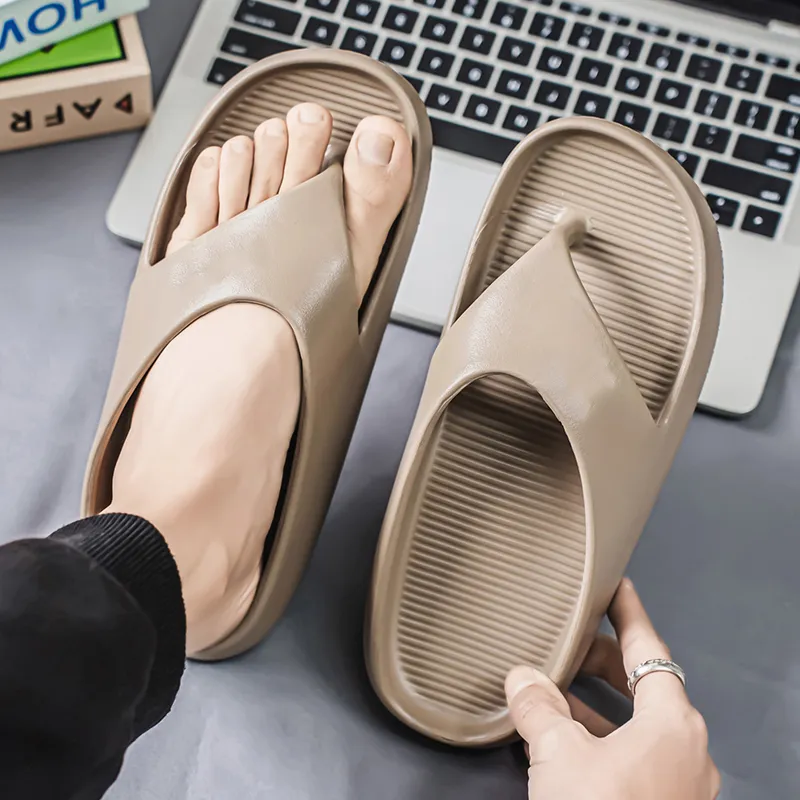 KLAOSD EVA Abrasion Resistant Slip Resistant Flip Flops Unisex-13