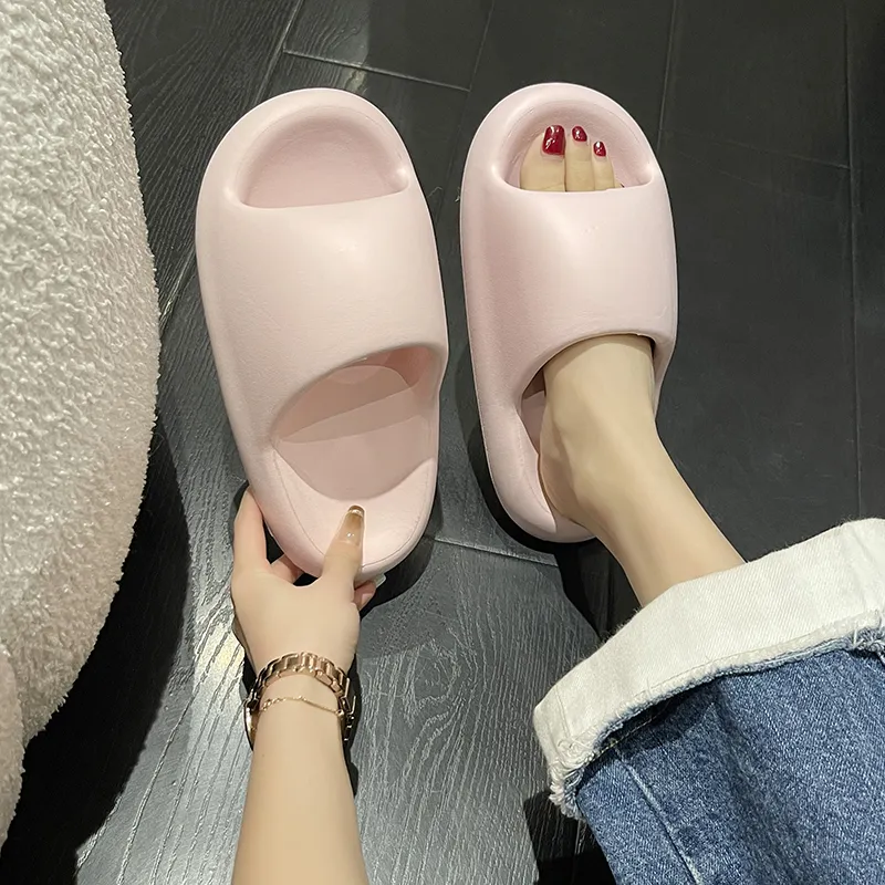 KLAOSD Quiet Slip Resistant Abrasion Resistant Slide Slippers Women's-10