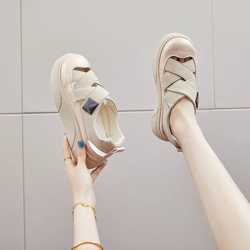 KLAOSD Anti Slip Wear Resistant Low Top Casual Shoes Women's-2