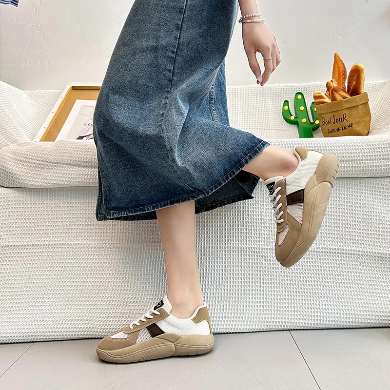 KLAOSD Anti Slip Wear Resistant Low Top Skateboard Shoes Women's-17