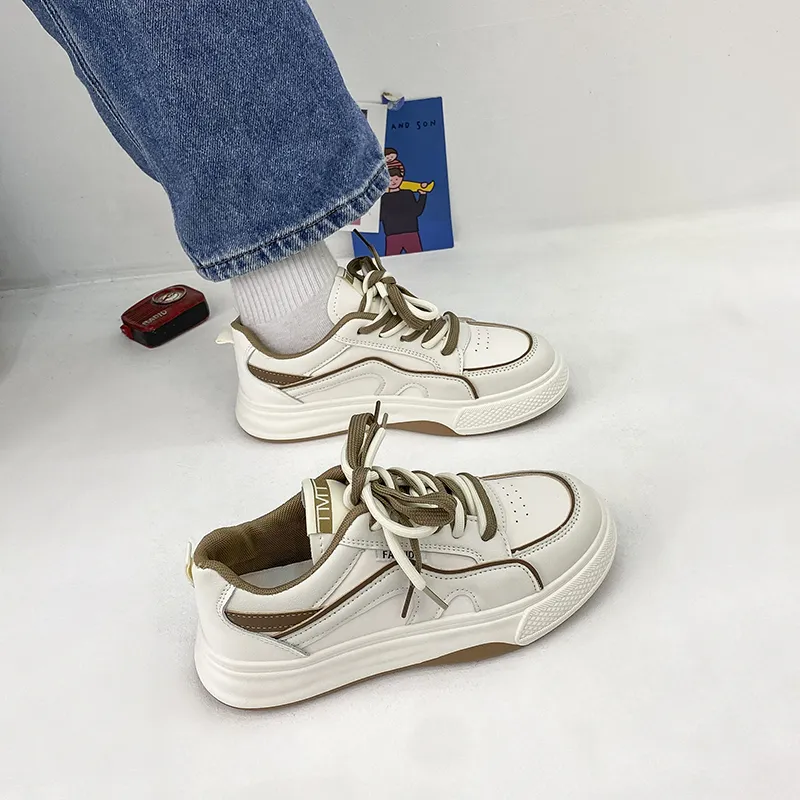 KLAOSD Slip Resistant Shock Absorbers Low Top Casual Shoes Women's-1