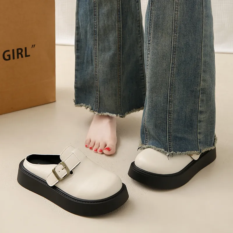 KLAOSD Abrasion Resistant Slip Resistant Massage Closed Toe Slippers Women's-10